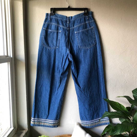 Vintage Bill Blass Wide Leg Jeans - Picture 4 of 5